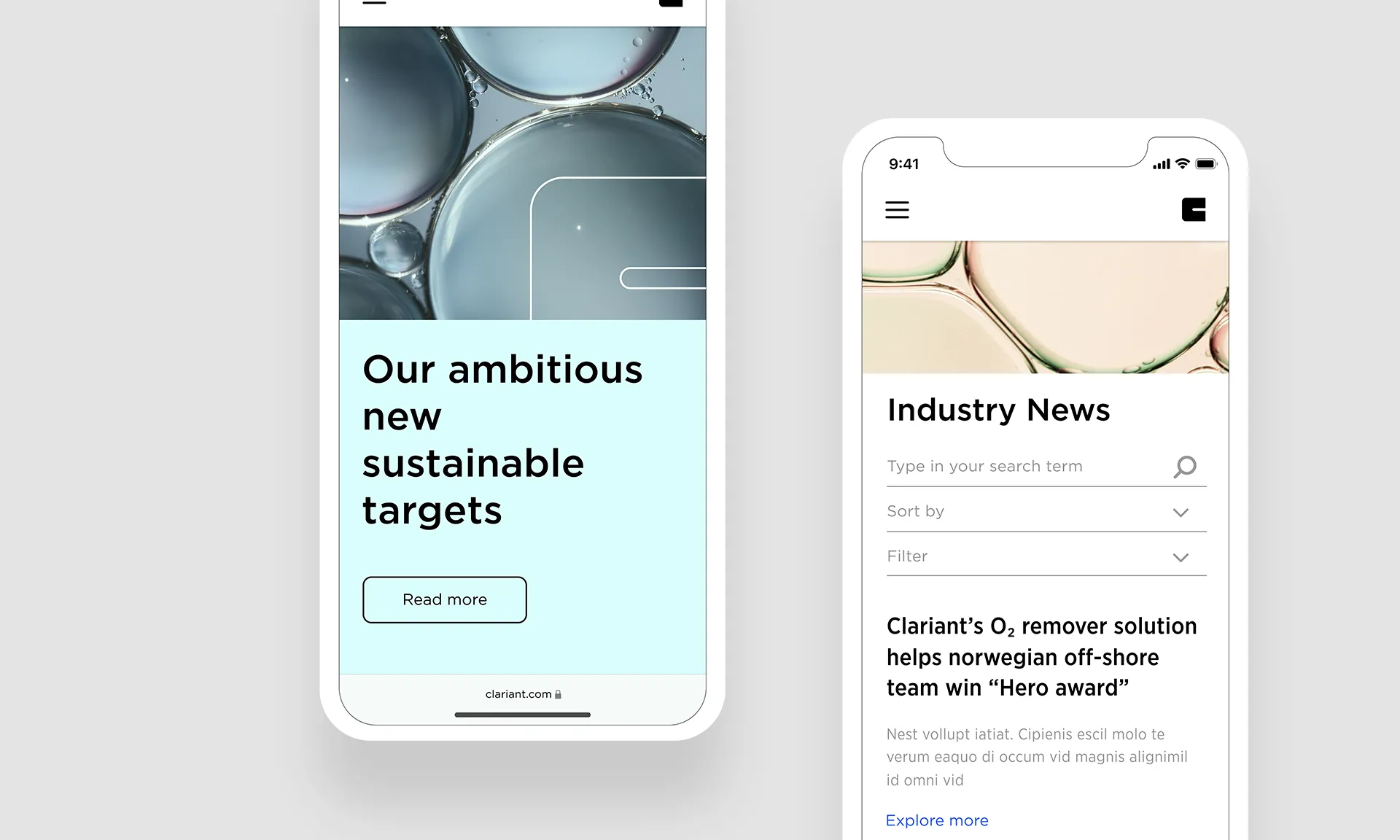 Clariant – new brand design and platform, Wolf-Eike Galle, image 7